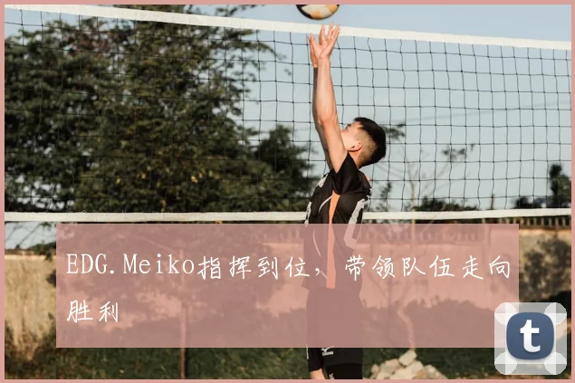 EDG.Meiko指挥到位，带领队伍走向胜利